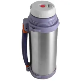 1ltr Stainless Steel Thermos Open